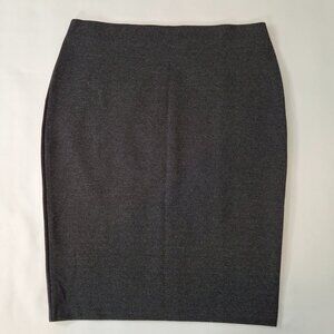 Le Chateau Gray Stretch Pencil Skirt Size 10 Waist Stretches From 32 – 38 Inches